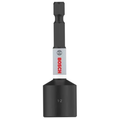 Dado Magnético Impact Pro Bosch 1/2" Hexagonal 50mm