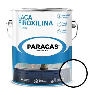 Laca Piroxilina Cristal Paracas Acabado Brillante para Madera