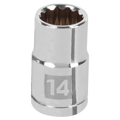 Dado Poligonal 1/2" x 14mm Corto Truper 13528