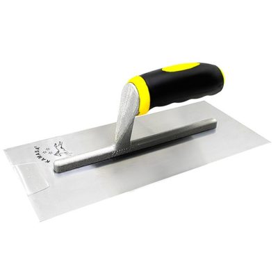 Plancha de Empastar Kamasa KM202 130 x 280 mm de Acero con Mango de Goma