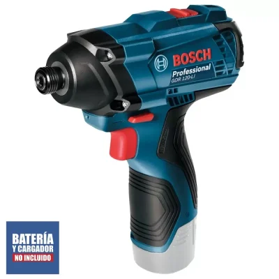 Atornillador de Impacto Inalámbrico Bosch GDR 120-LI 12V, 100 Nm, Solo Herramienta