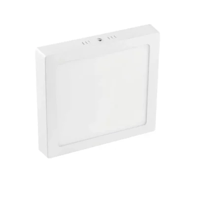 Panel LED adosable cuadrado 12W con luz cálida y fría DIXON