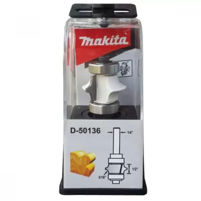 Fresa Bordeadora con Rodaje Makita D-50136 1/4" x 1"