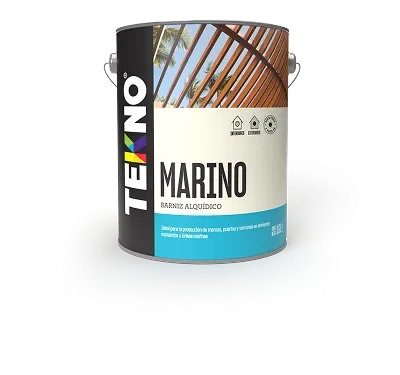 Barniz Marino Tekno Resina Alquídica para Madera Exterior