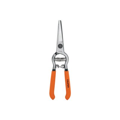 Tijera forjada para poda 8", curva, corte de uva, TRUPER