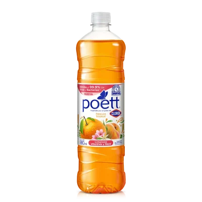 Limpiador Desinfectante Aromatizante Poett Frescura Tropical 750 ml