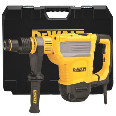 Rotomartillo DeWalt D25614K-B2 SDS Max de 1350 W con 10.5 J y Control de Vibración