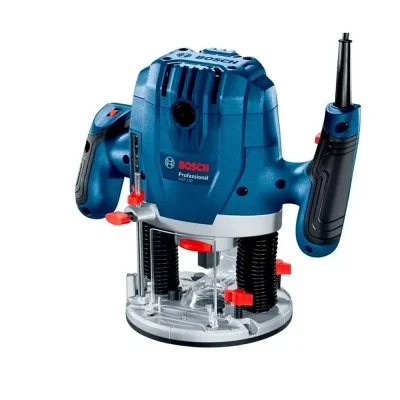 Ruteadora de inmersión Bosch GOF 130 Professional de 1300 W con pinzas de 6 y 8 mm