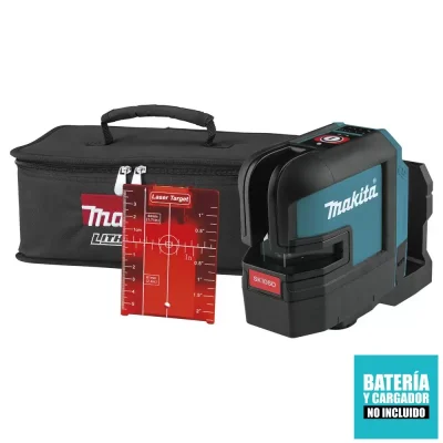 Nivel Láser Rojo Makita SK105DZ Líneas Cruzadas 12V CXT Baretool