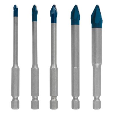 Juego de 5 Brocas Bosch Expert HardCeramic HEX-9 2608.900.597 de 4 a 10 mm