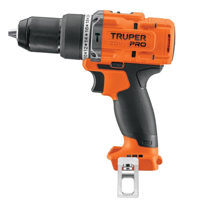 Taladro Percutor Inalámbrico 1/2" 20V 60Nm Brushless (Solo Herramienta) Truper 103248