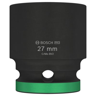 Dado de Impacto Hexagonal Bosch 2608.003.056-000 de 27 mm Encastre 1/2" Corto