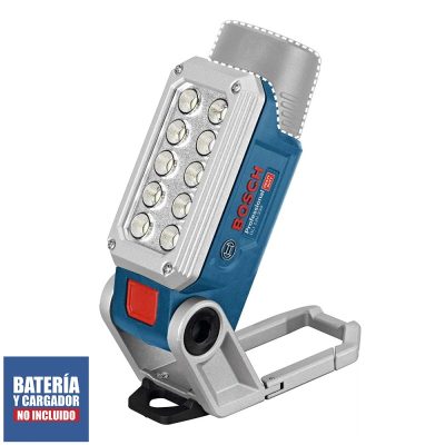 Linterna de trabajo LED Bosch GLI 12V-330 de 330 lúmenes con base magnética (baretool)