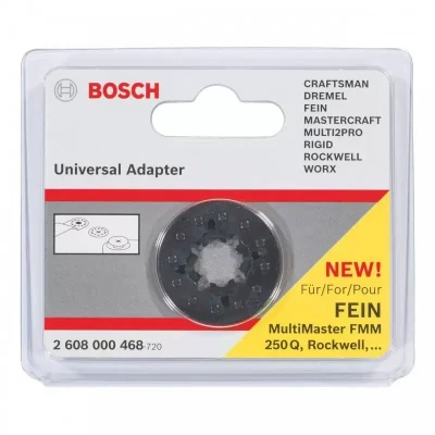 Adaptador universal Bosch 2609.256.983-000 para accesorios de multiherramienta oscilante