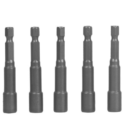 Set de Puntas Hexagonales Kamasa KM1615 Encastre 1/4" Magnéticas, 5 Piezas