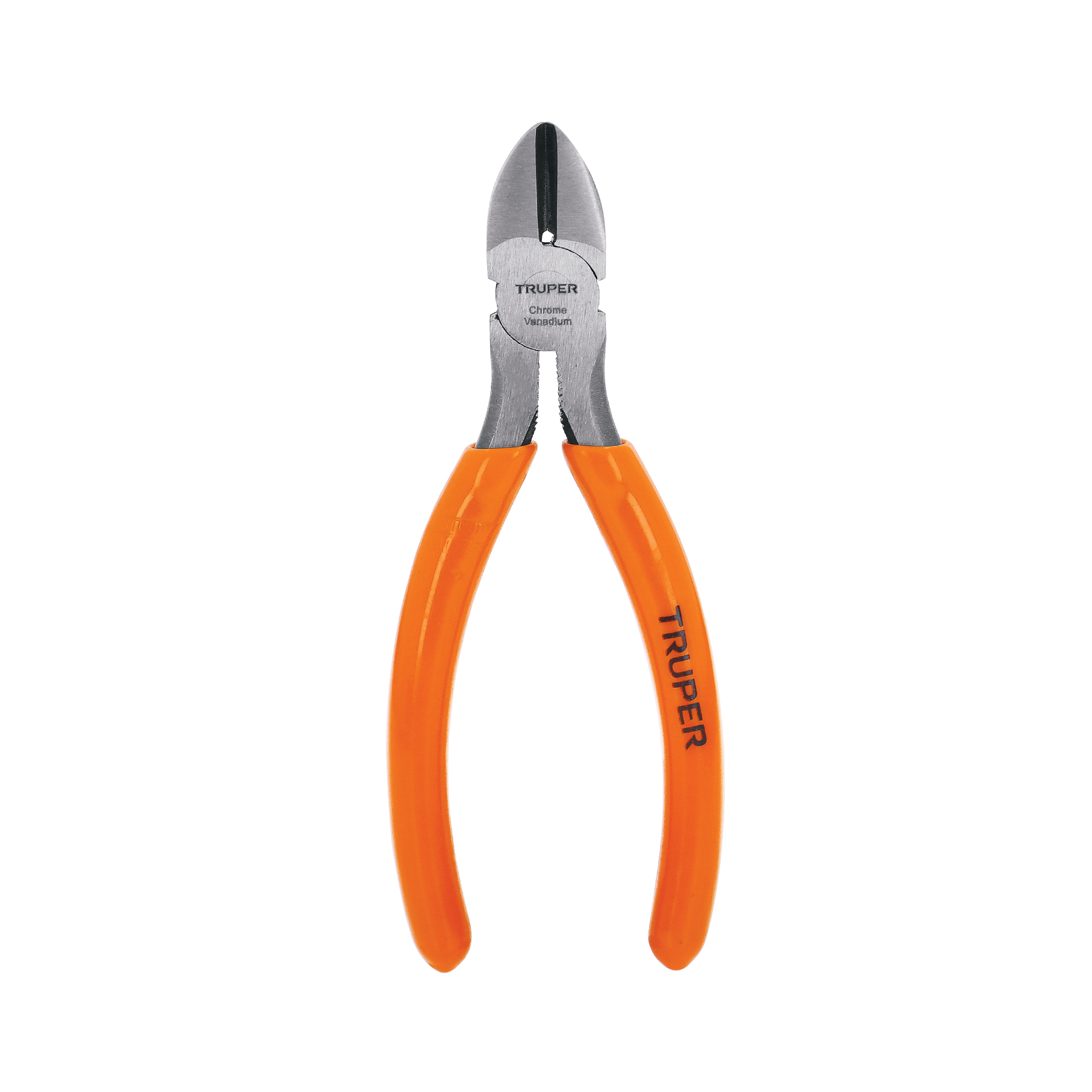 Pinza de corte diagonal 5" mango de PVC, TRUPER