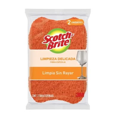 Esponja Cero Rayas Scotch-Brite Cocina Paquete x2