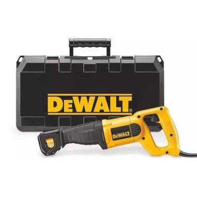 Sierra sable con cable DeWalt DW304PK-B2 de 1 000 W y 2 800 cpm con maleta