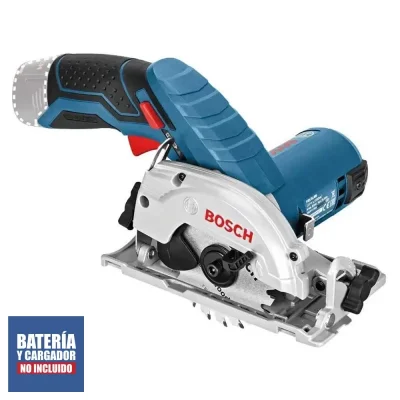 Mini sierra circular inalambrica Bosch GKS 12V-26 de 3 3/8" (solo herramienta)