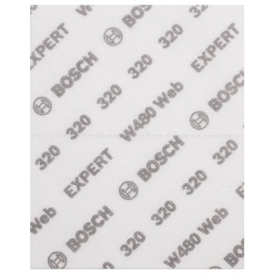 Pliegos de Lija Bosch 115x140mm Grano 320 (10 Unidades)