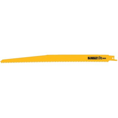 Hoja de sierra sable DeWalt DW4804 de 305 mm para corte de demolición, pack de 2