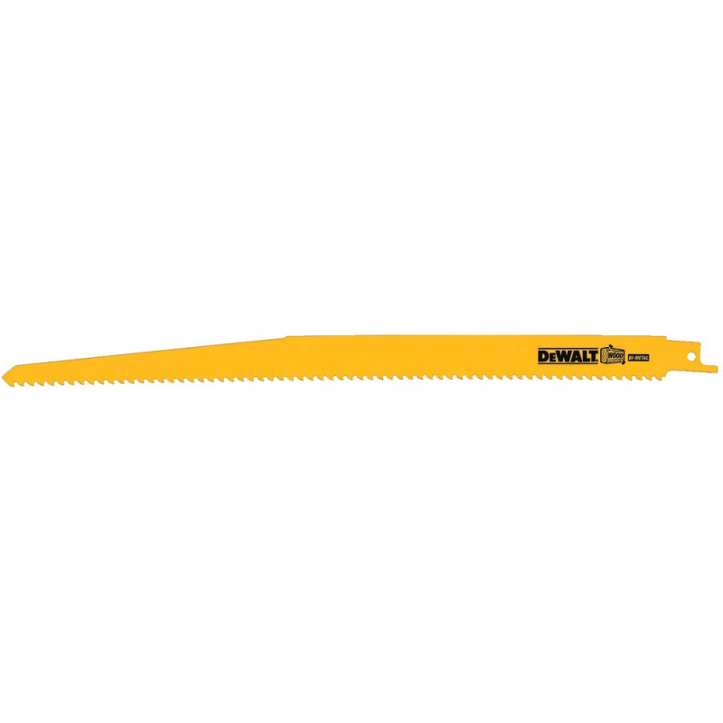 Hoja de sierra sable DeWalt DW4804 de 305 mm para corte de demolición, pack de 2