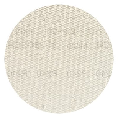Lija de Malla Bosch EXPERT 5" Grano 240 para Lijadora Excéntrica, 5 Unidades
