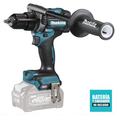 Taladro Percutor Inalámbrico Makita HP001GZ 40V XGT Brushless 140 Nm (Solo Herramienta)