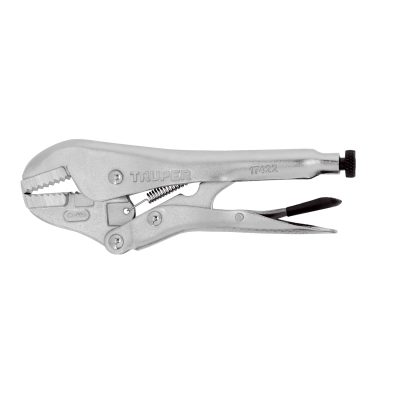 Pinza de presión 7" mordaza recta, TRUPER