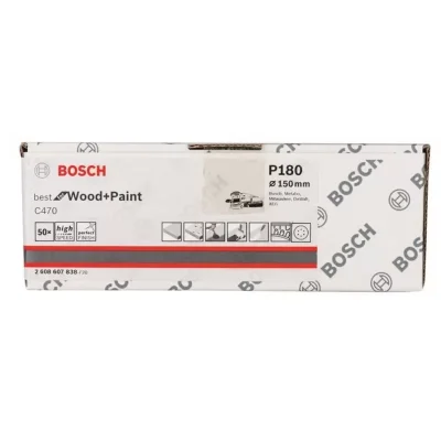Lija Excéntrica Bosch 6" Grano 180 x50