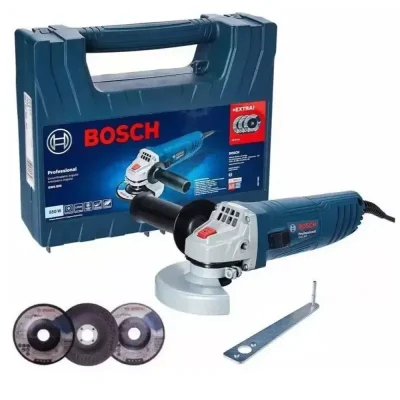 Amoladora Angular Bosch GWS 850 4 1/2" 850W con 3 Discos