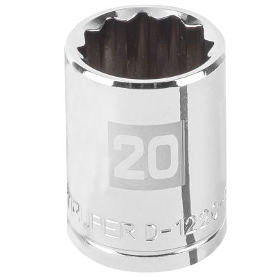 Dado Poligonal Truper 13534 1/2" x 20mm Corto