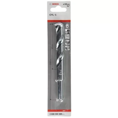 Broca para Concreto Bosch CYL-1 5/8" x 150 mm Vástago Cilíndrico