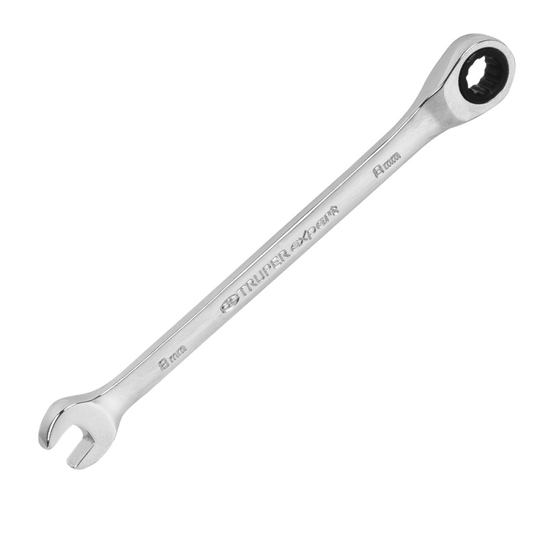 Llave Mixta con Ratchet Truper 15742 8mm 90 Dientes