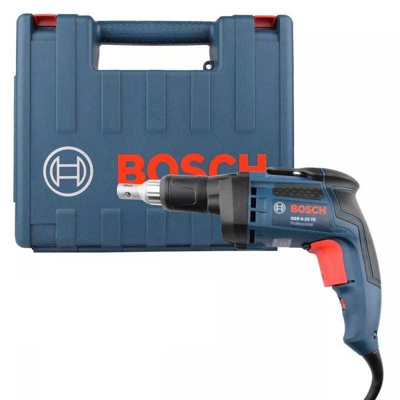 Atornillador para Drywall Bosch GSR 6-25 TE 701 W con Encastre Hex 1/4"