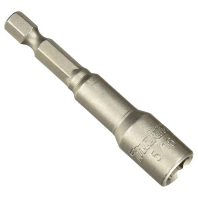 Dado hexagonal magnético Makita B-45082 de 5/16" con encastre 1/4" Hex