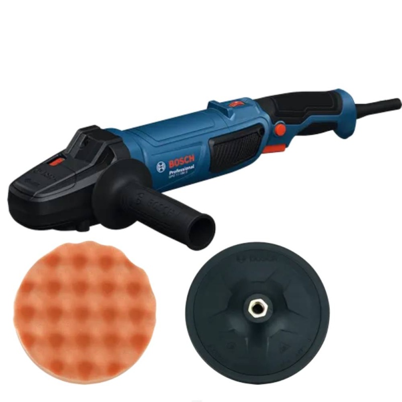 Pulidora Angular Bosch GPO 11-180 S 1100 W de 180 mm con Velocidad Variable