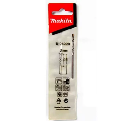 Broca Widia para Concreto Makita D-05228 3x60mm