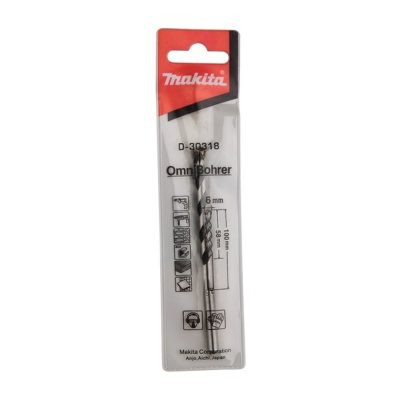 Broca Multipropósito Makita D-30318 Omnibohrer 6x100mm