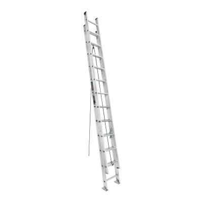 Escalera de extensión, tipo III, 24 peldaños, TRUPER