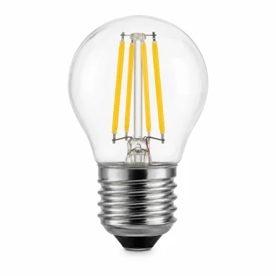 Foco decorativo LED G45 de filamento 2W y 4W E27 NUVORA