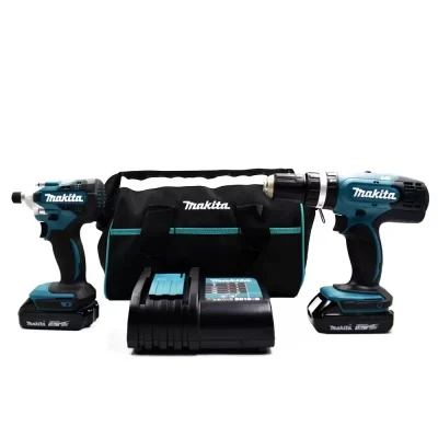 Combo Taladro Percutor y Atornillador de Impacto Makita DLX2336SYX 18V LXT
