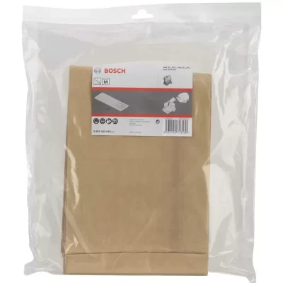 Bolsas Filtrantes de Papel Bosch 2607.432.035-000 - para aspiradora GAS 35, pack de 5