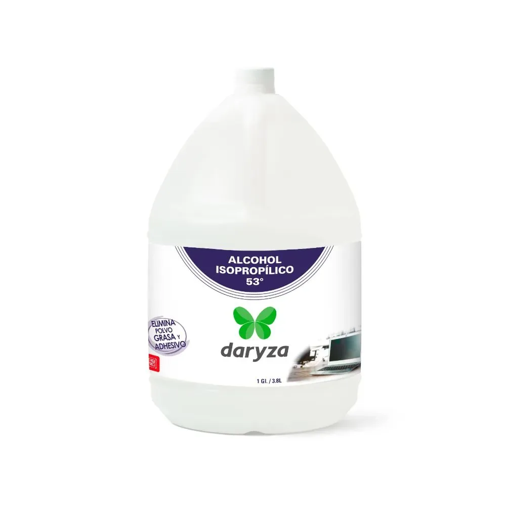 Alcohol Isopropílico al 53° Daryza x 3.8 L