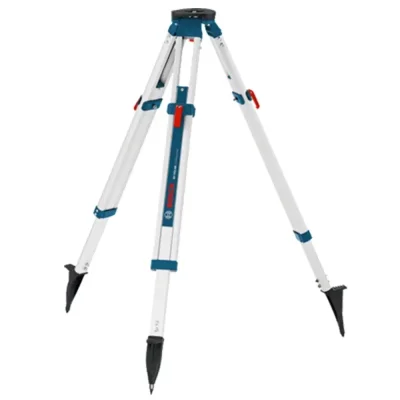 Trípode de aluminio Bosch BT 170 con altura de trabajo de 107 a 165 cm y rosca 5/8"