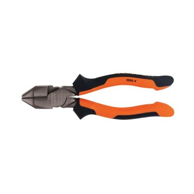 Pinza electricista 7" uso rudo, alta palanca, Comfort Grip