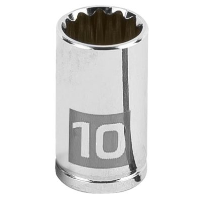 Dado Poligonal Truper 1/4" x 10mm Corto