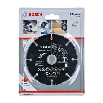 Disco de Corte Bosch 4 1/2" para Madera y Materiales Sintéticos