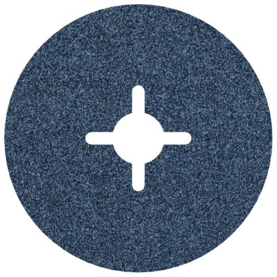 Disco de Fibra Bosch 4 1/2" Grano 120 para Desbaste de Acero