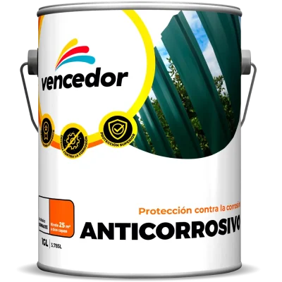 Pintura Anticorrosiva Vencedor Semi Satinada para Metal